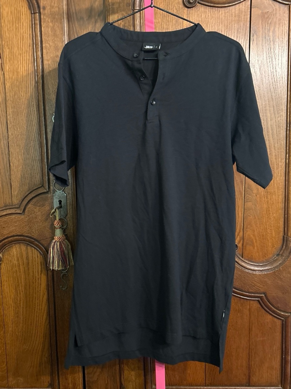 Publish Black Blouse with Branded Neck Label